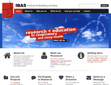 Tablet Screenshot of ibas.org.au